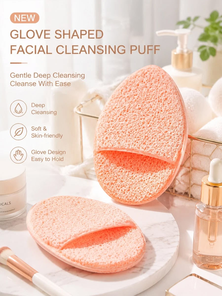 7-in-1 Glow & Clean Skincare Set - Ice Roller + Face Scrubber + Washbag