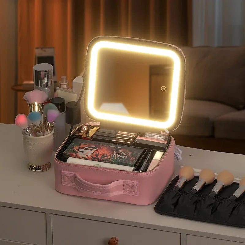 Portable travel vanity