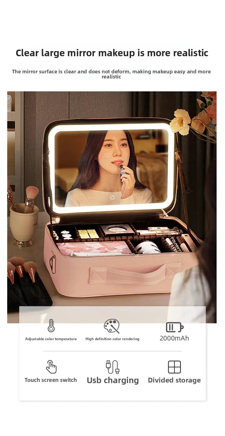 Portable travel vanity