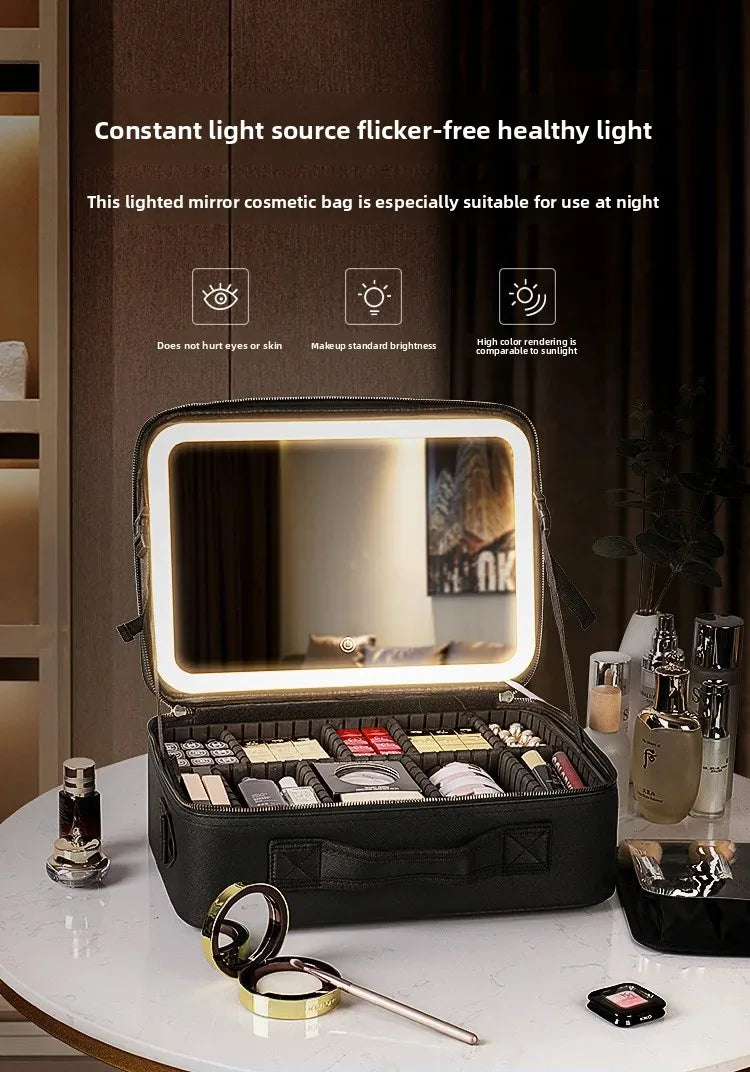 Portable travel vanity