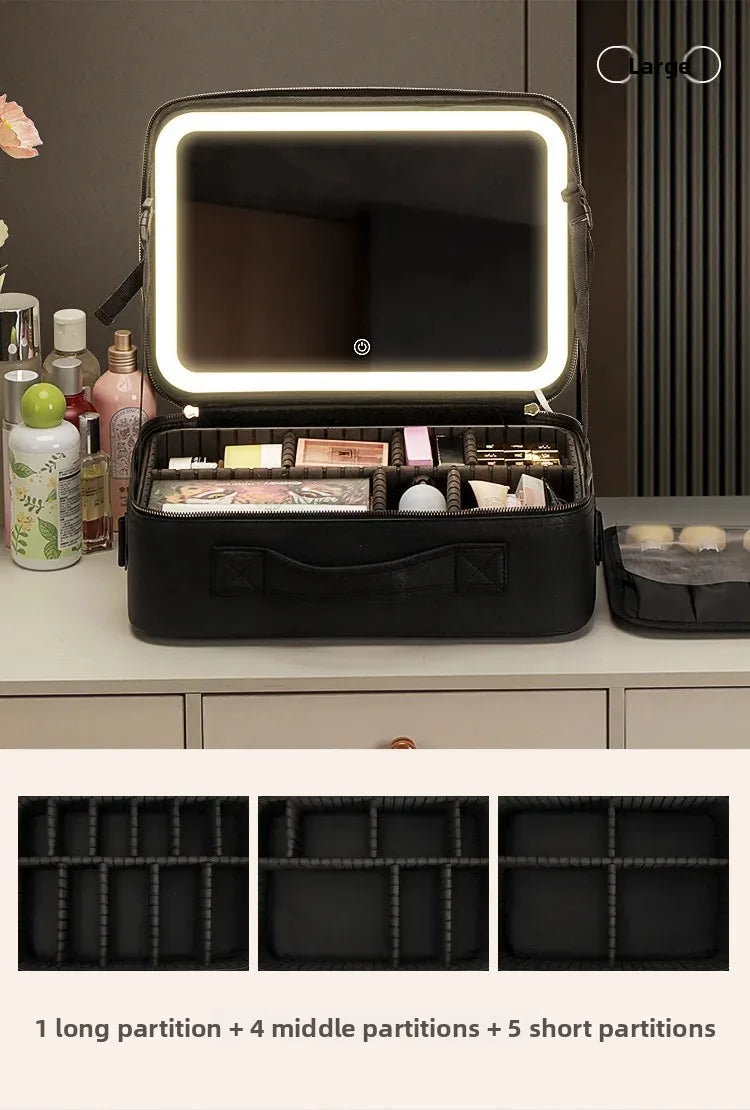 Portable travel vanity