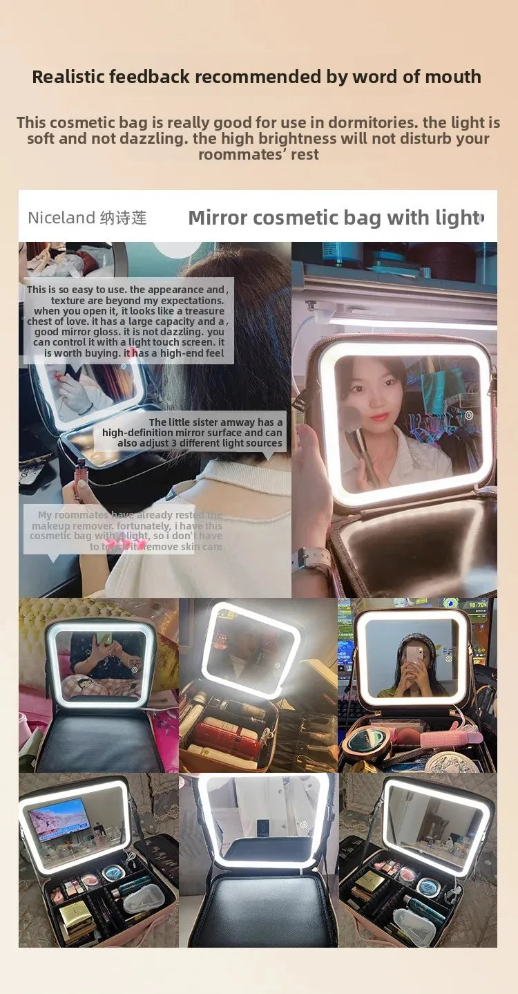 Portable travel vanity