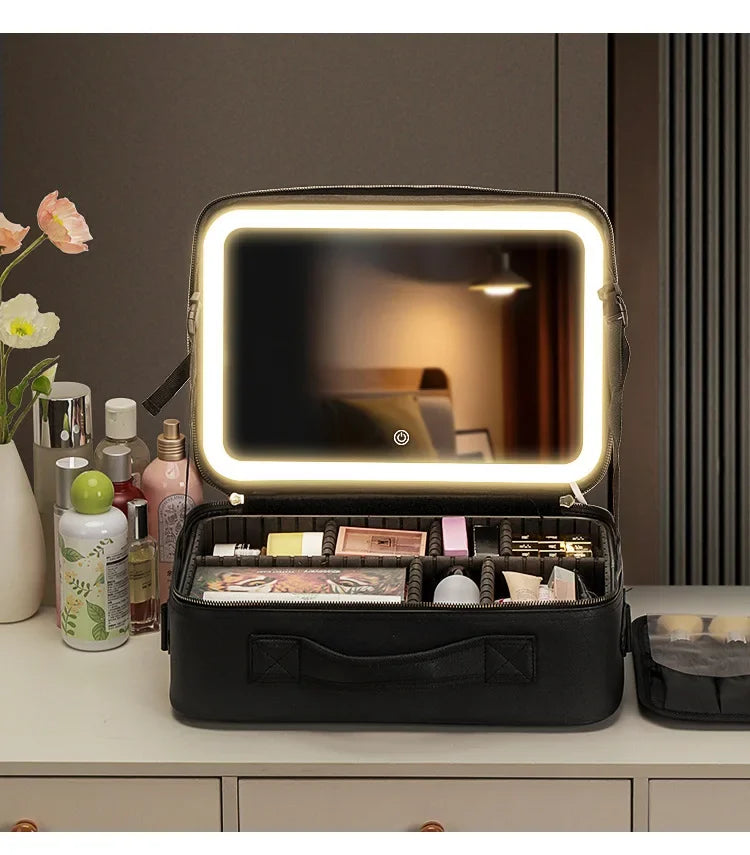 Portable travel vanity