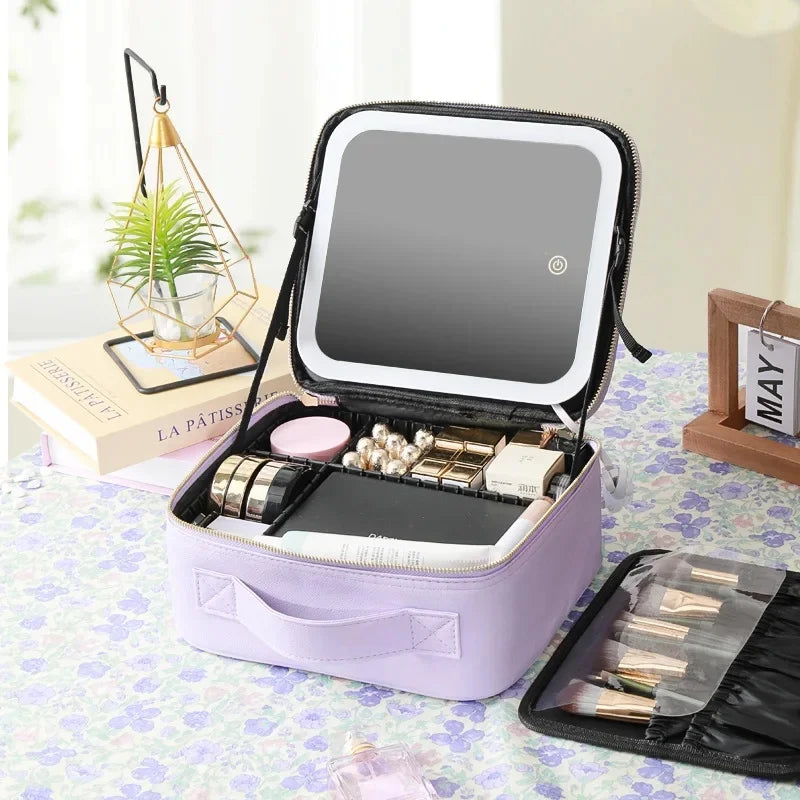 Portable travel vanity