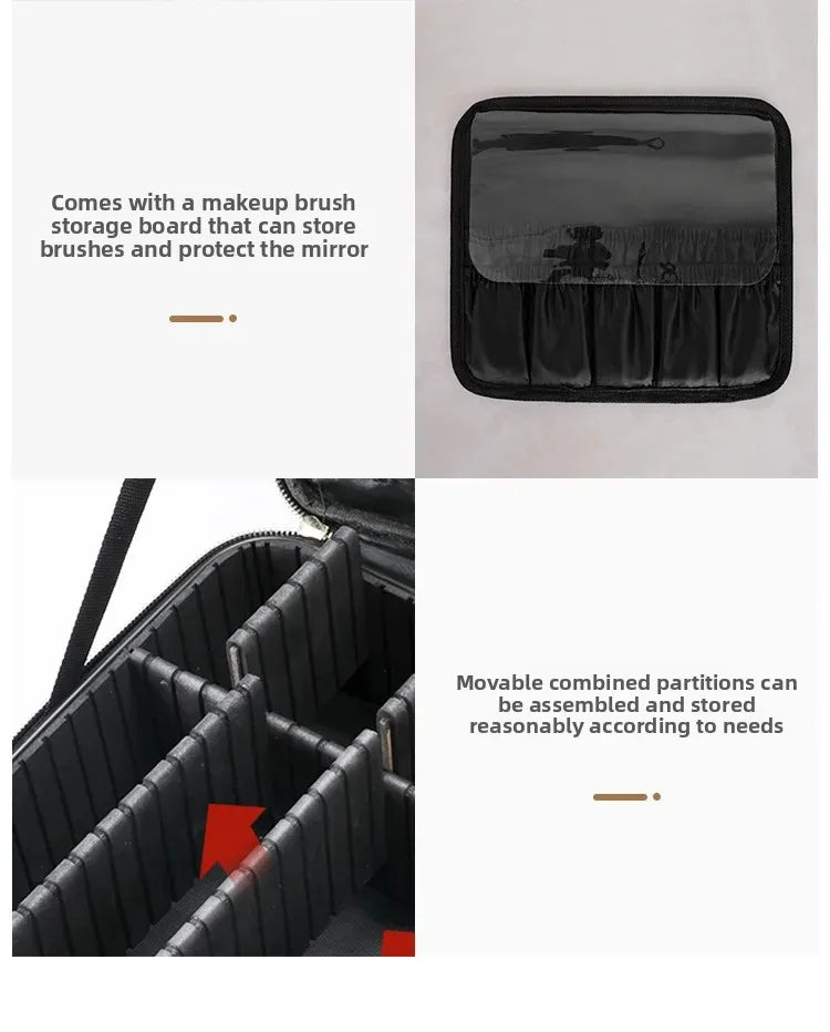 Portable travel vanity