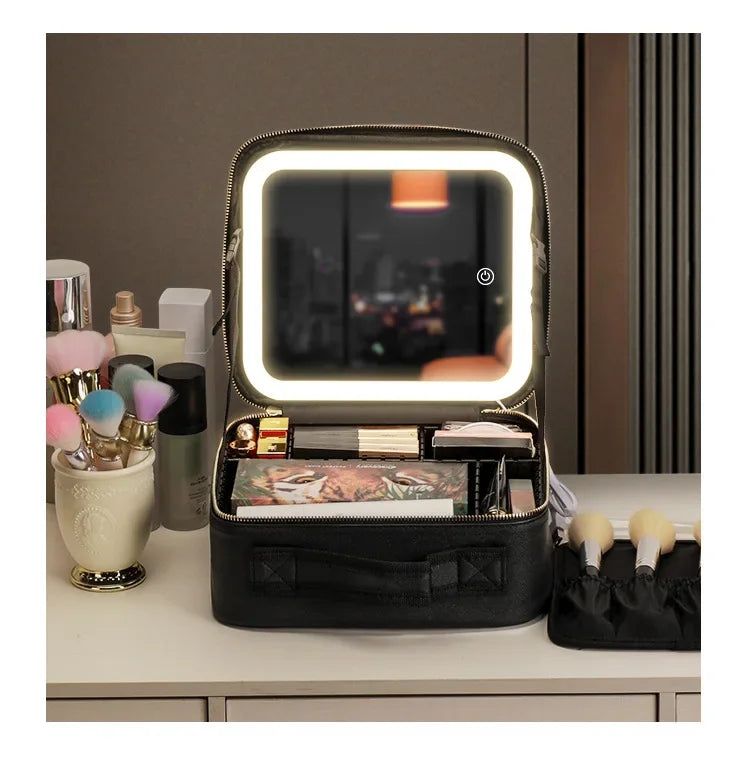 Portable travel vanity