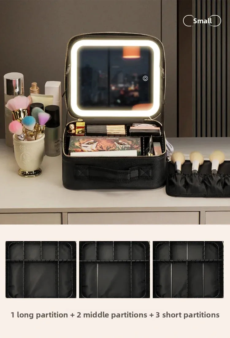 Portable travel vanity