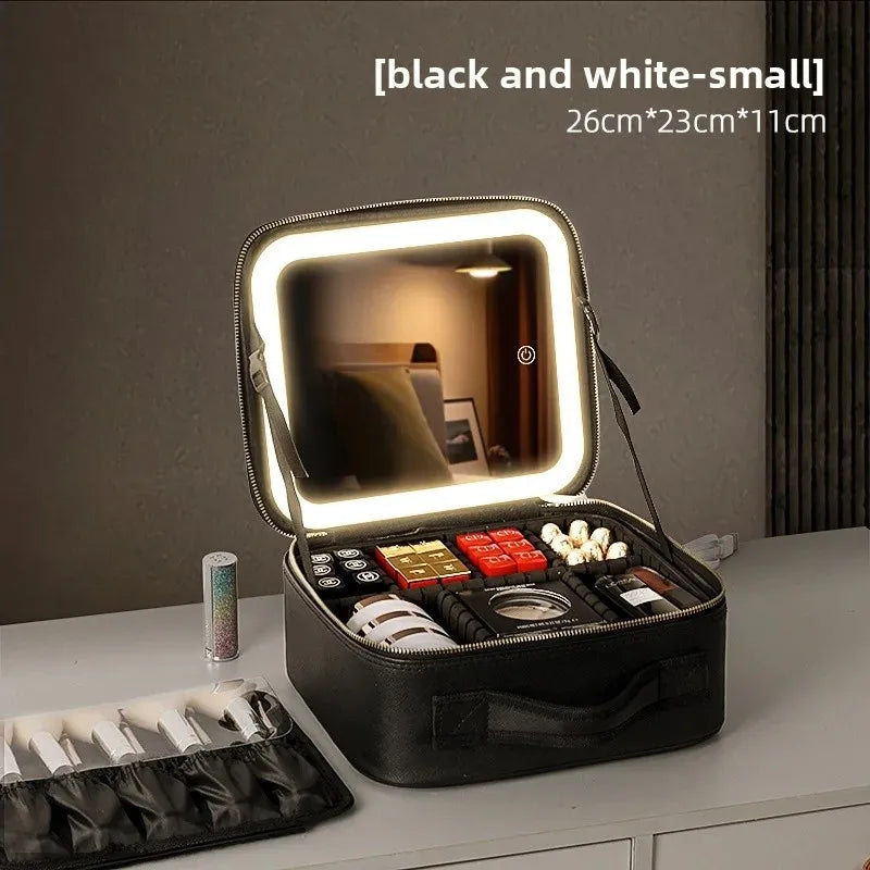 Portable travel vanity
