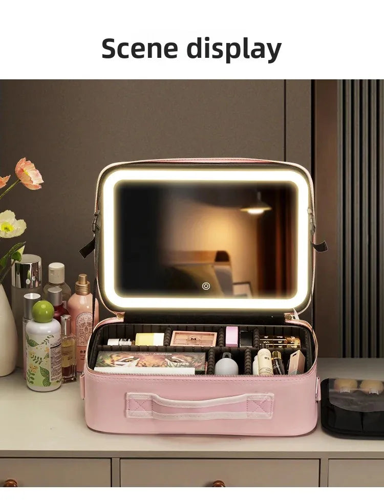 Portable travel vanity