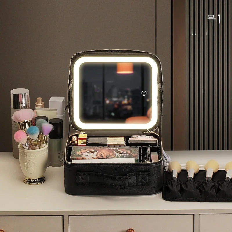 Portable travel vanity