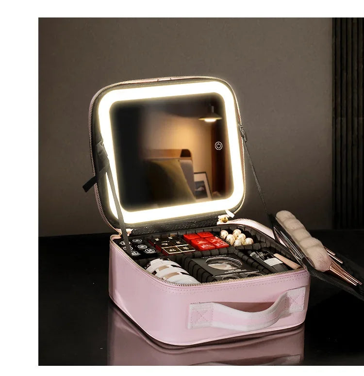 Portable travel vanity
