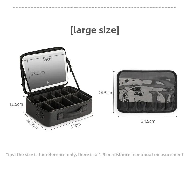 Portable travel vanity