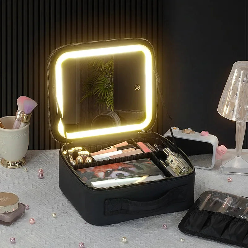 Portable travel vanity